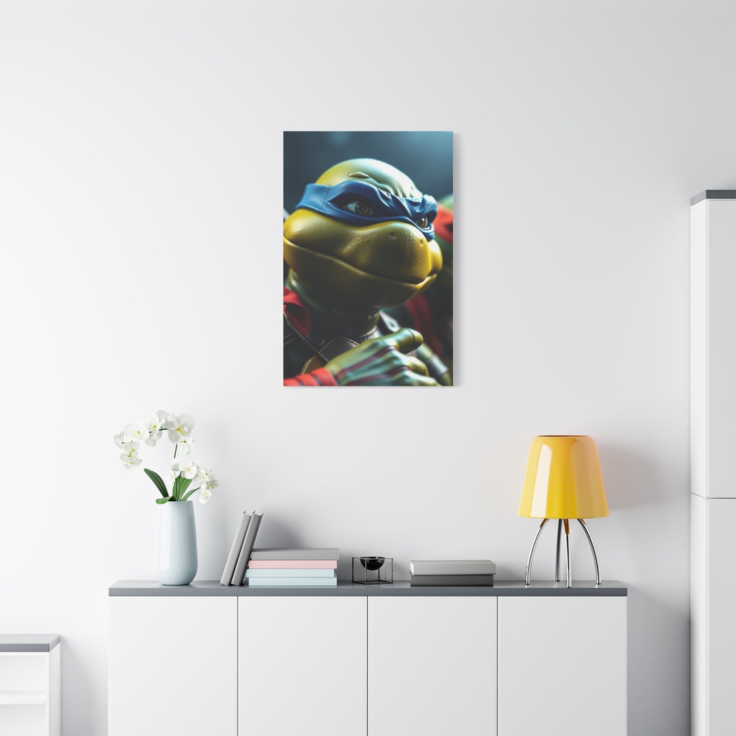 Teenage Mutant Ninja Turtles Characters Art Refined Canvas Wall Art & Canvas Print