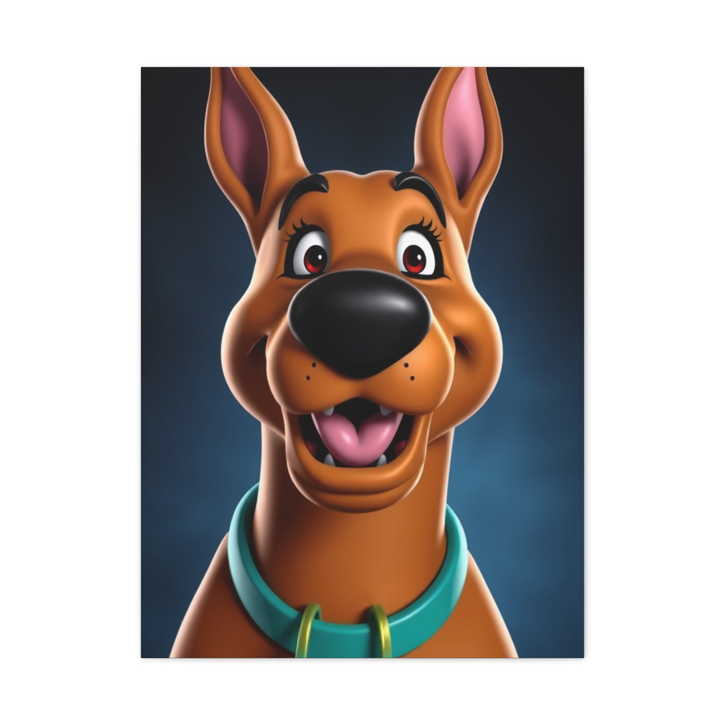 Elite Scooby-Doo (TV Series) Characters Art Vision Wall Art & Canvas Print