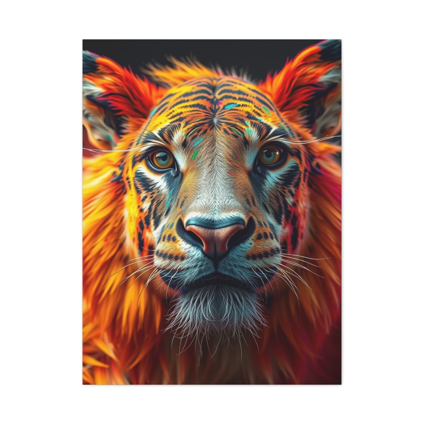 Polychrome Splendor Canvas Wall Art & Canvas Print