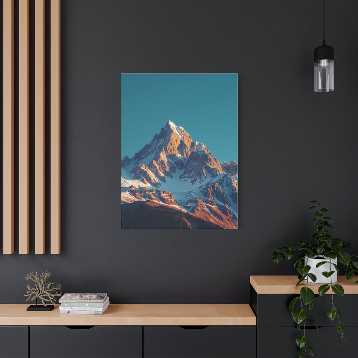 Celestial Crest Canvas Wall Art & Canvas Print