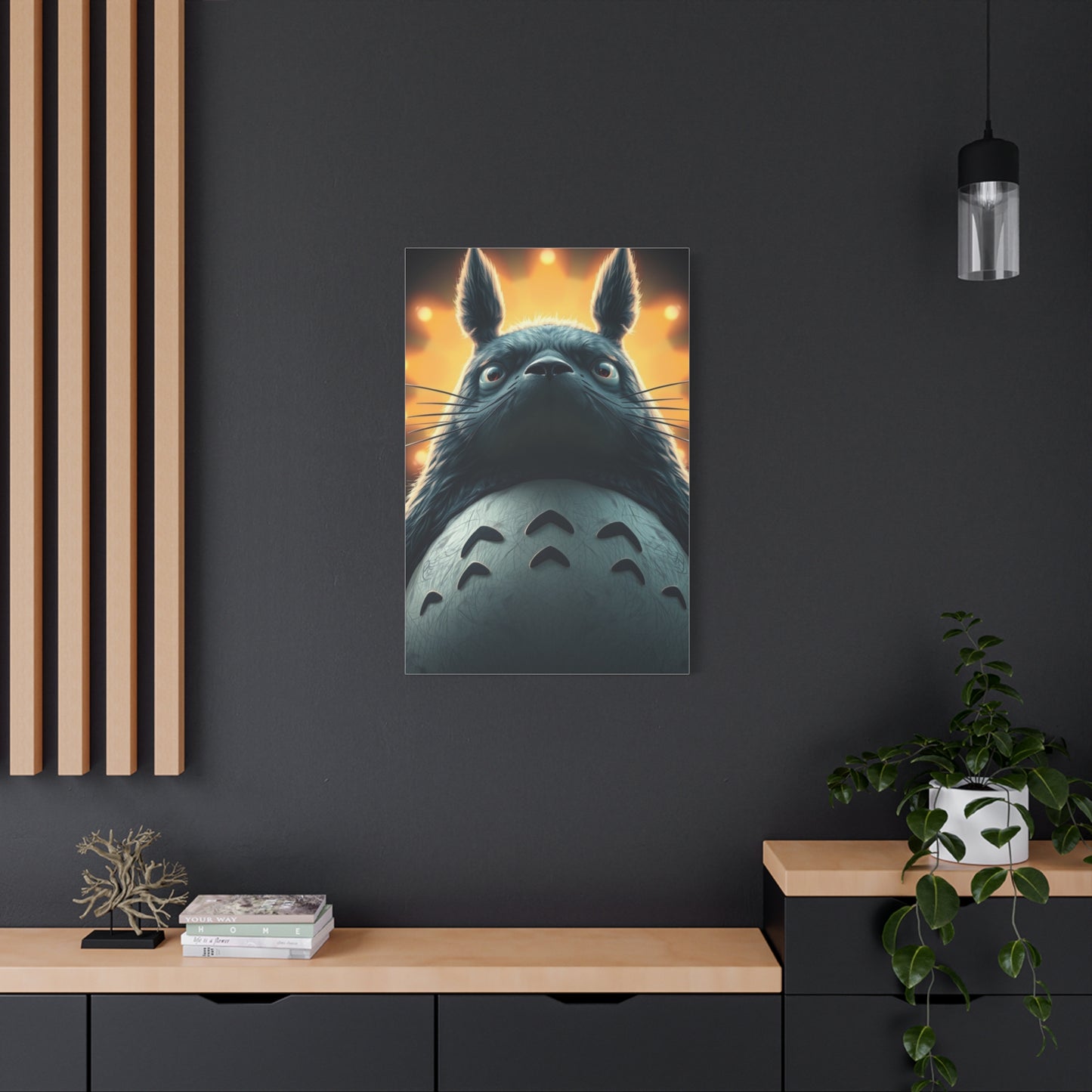 Masterpiece Totoro  Art Vision Wall Art & Canvas Print