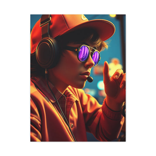 80’s Nostalgia Art Artisan Canvas Wall Art & Canvas Print