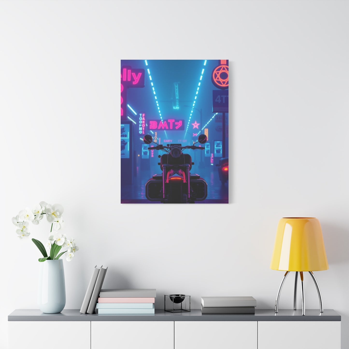 Retro Grandeur Illustration Wall Art & Canvas Print
