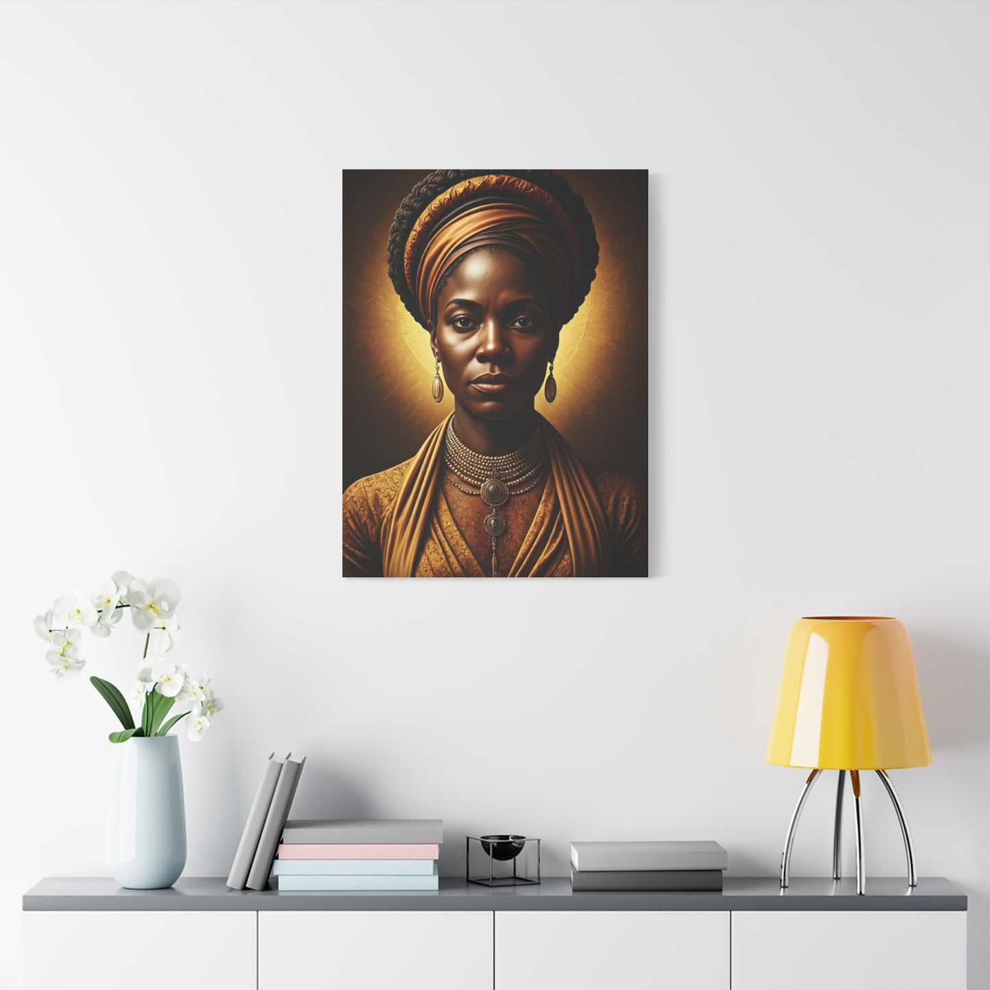 Golden Heritage Queen Portrait Wall Art & Canvas Prints