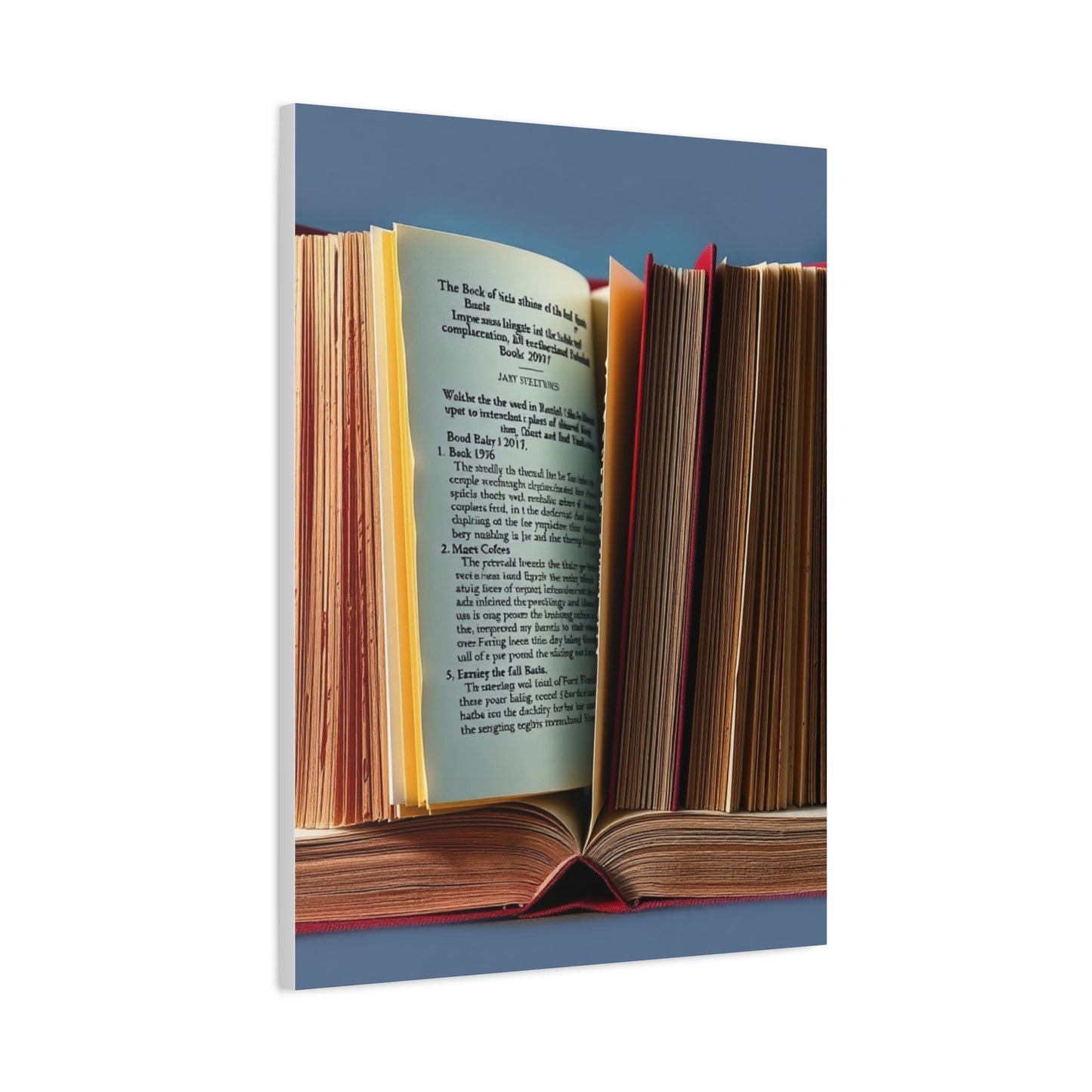 Book Art Supreme Gallery Wall Art & Canvas Print