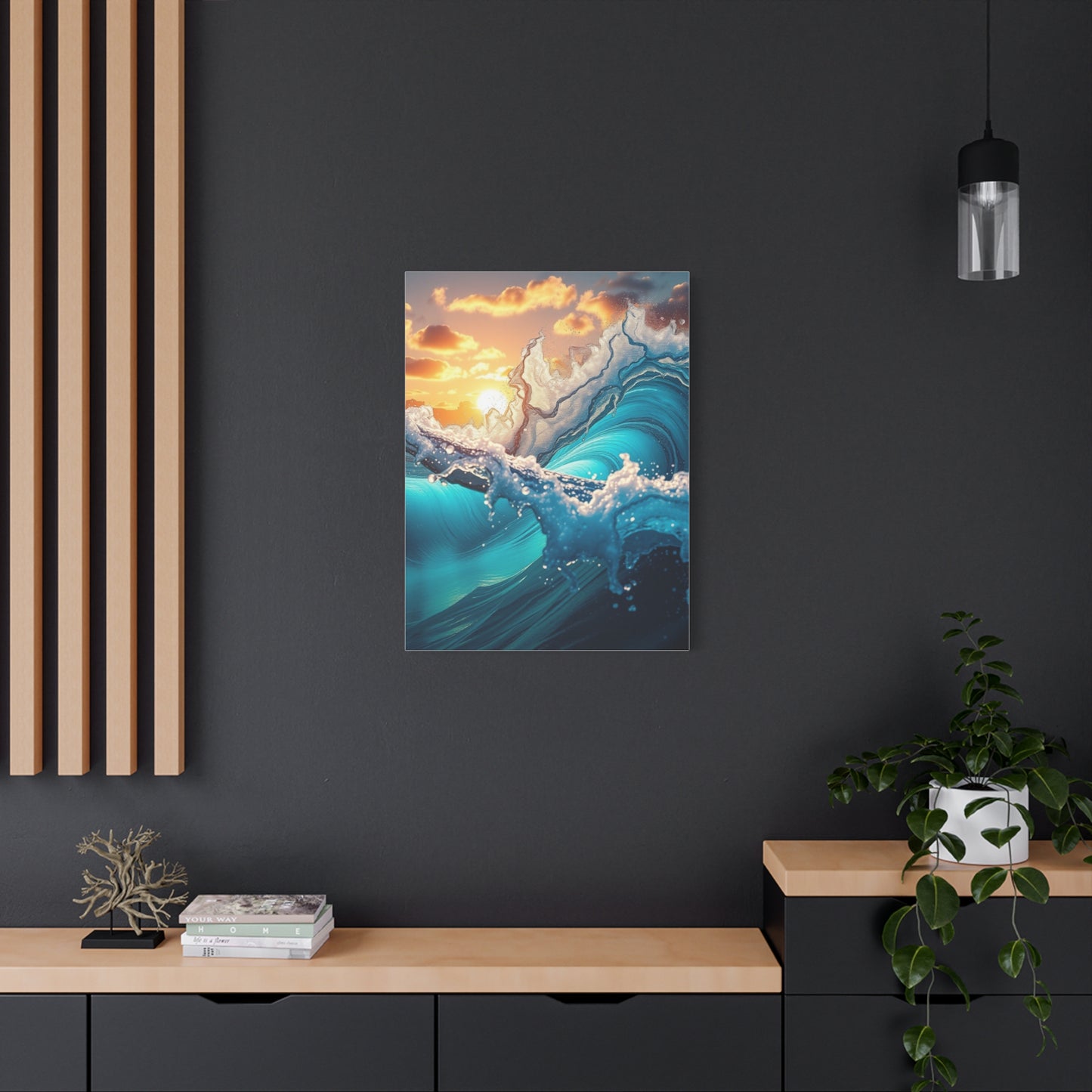 Tidal Elegance Artistry Wall Art & Canvas Print