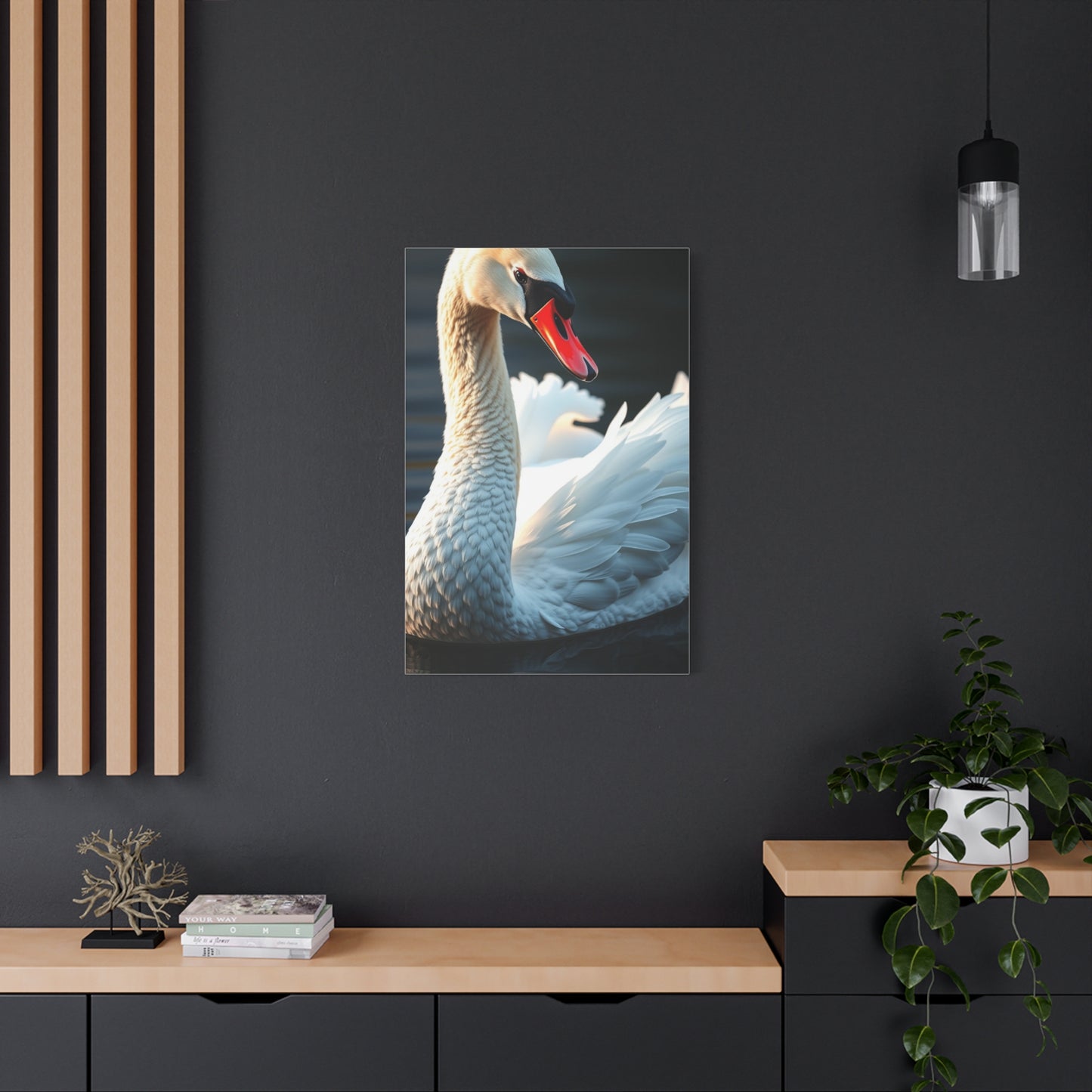Swan Art Supreme Gallery Wall Art & Canvas Print