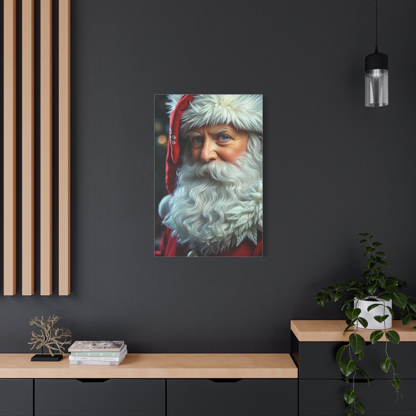 Masterpiece Santa Claus Art Vision Wall Art & Canvas Print