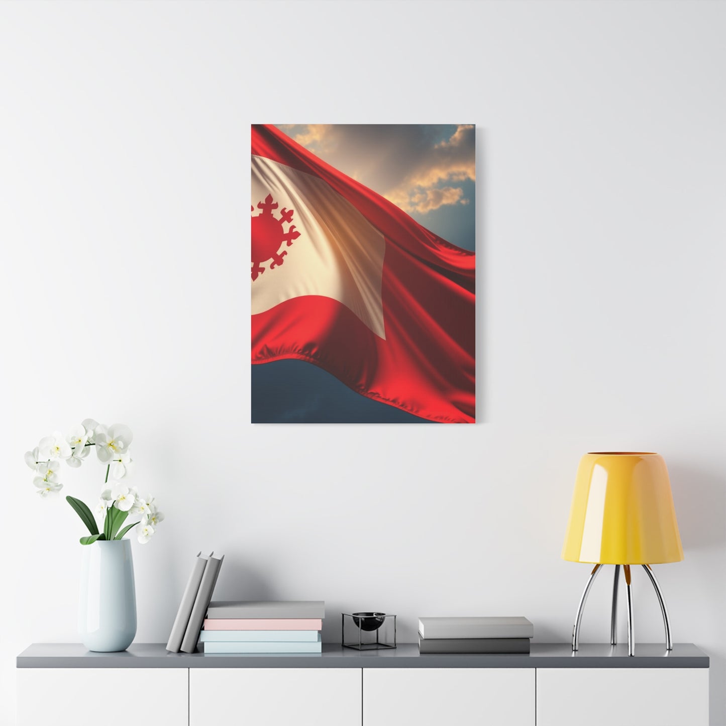 Regal Banner Tableau Wall Art & Canvas Print