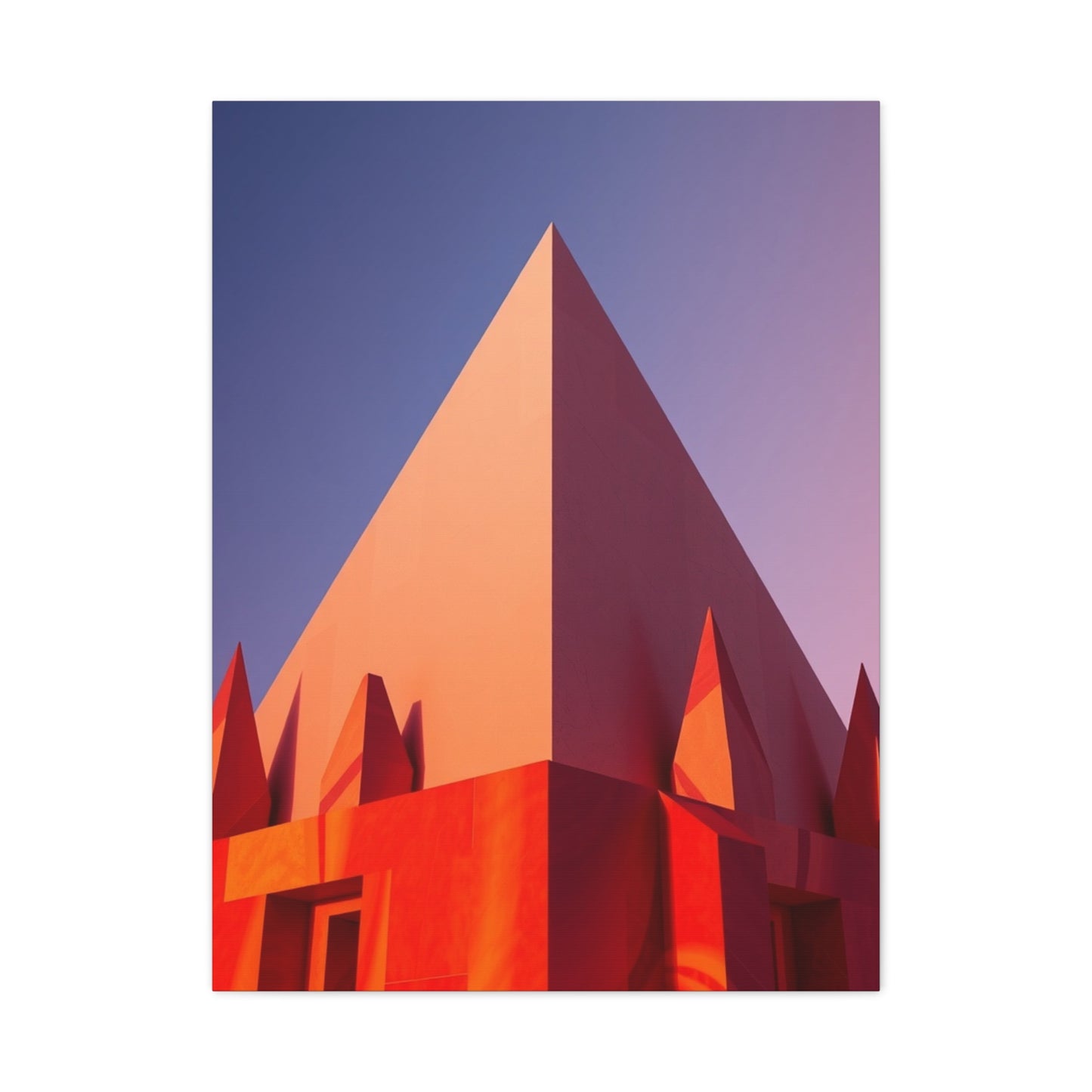 Prismatic Geometric Radiance Wall Art & Canvas Print