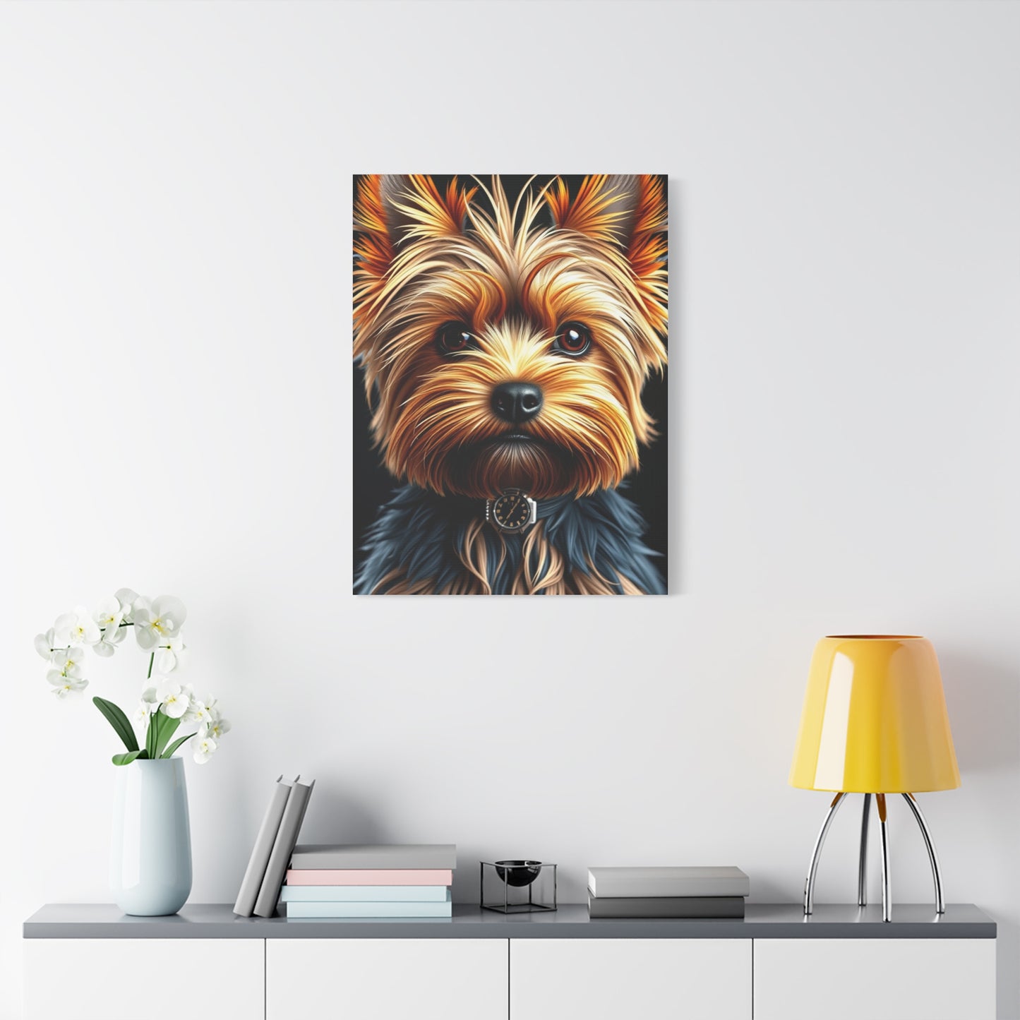 Yorkshire Terrier Art Refined Canvas Wall Art & Canvas Print
