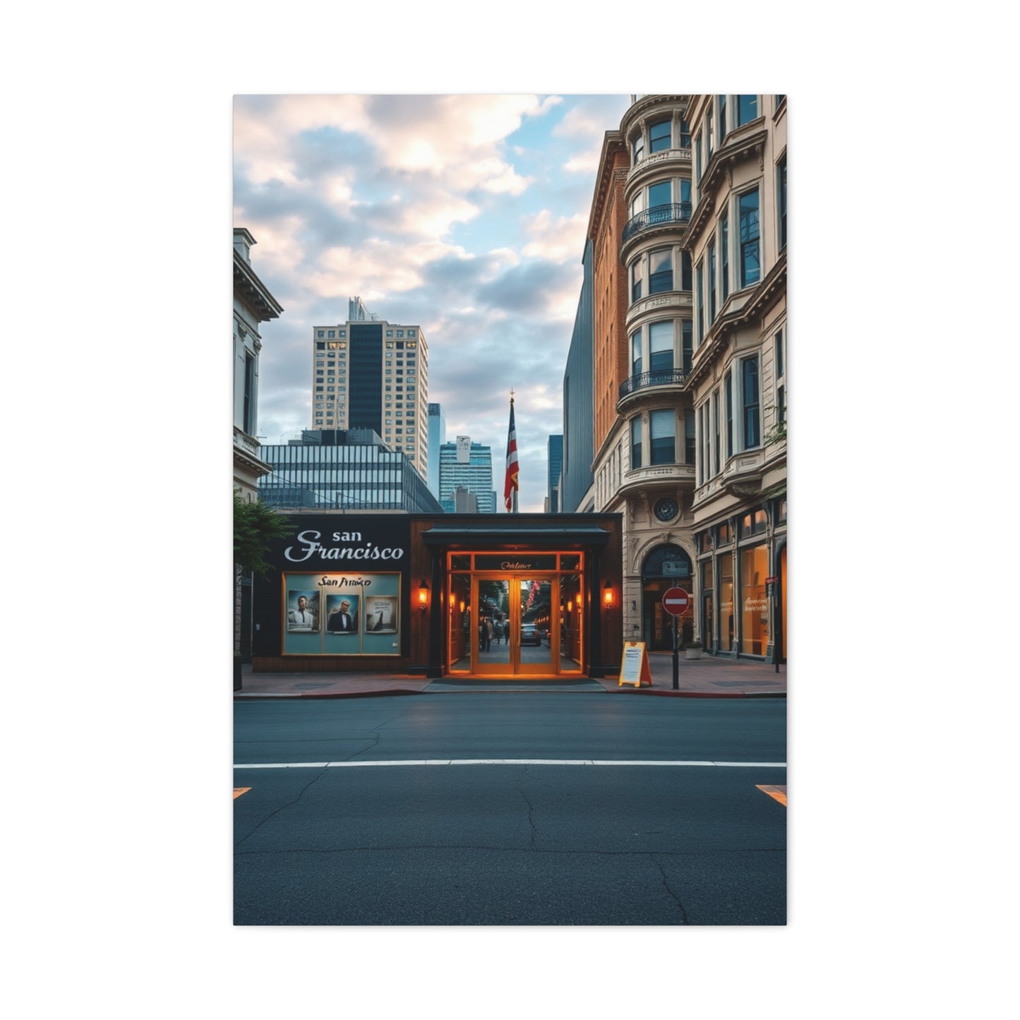 San Francisco Art Luxury Canvas Wall Art & Canvas Print