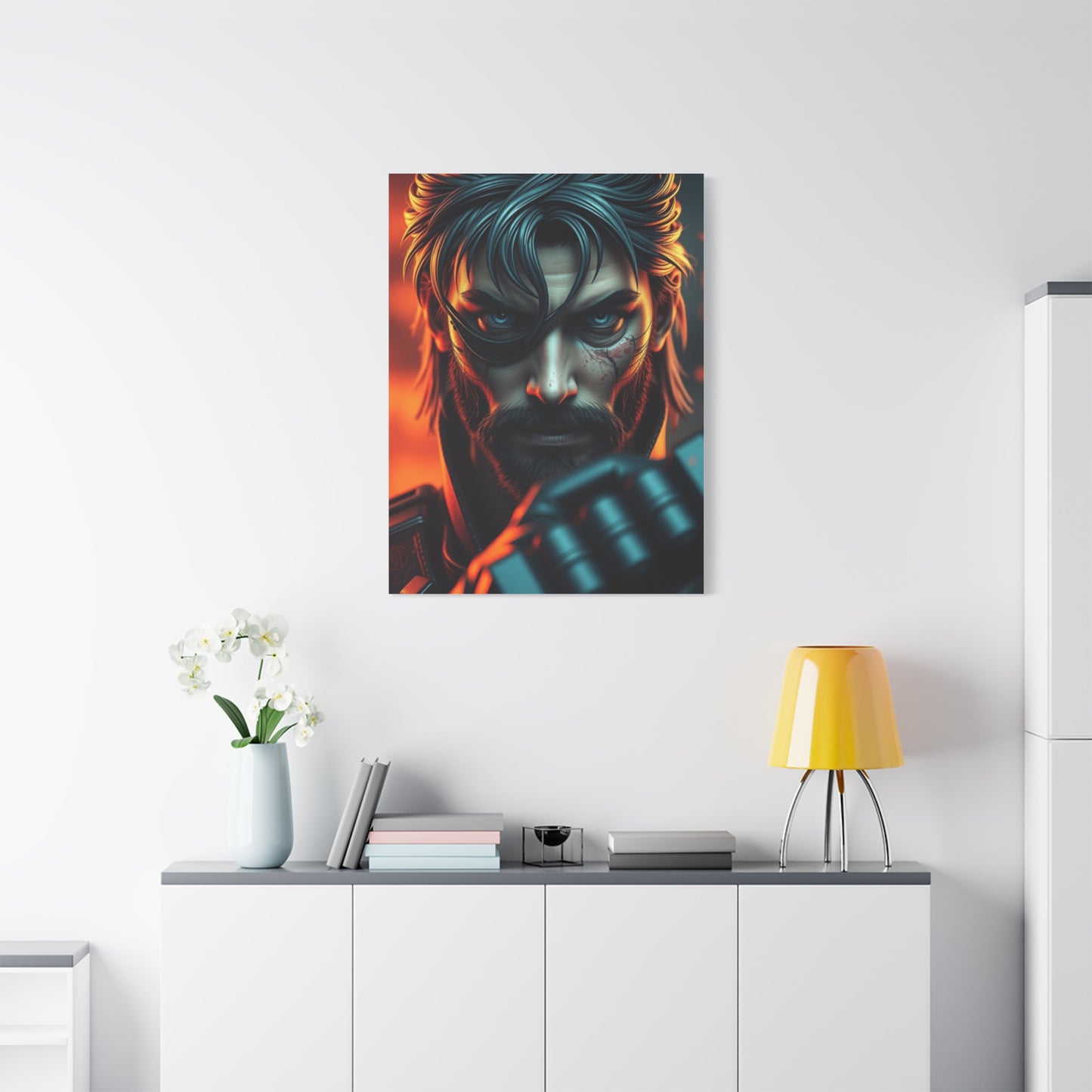Metal Gear Solid Art Refined Canvas Wall Art & Canvas Print