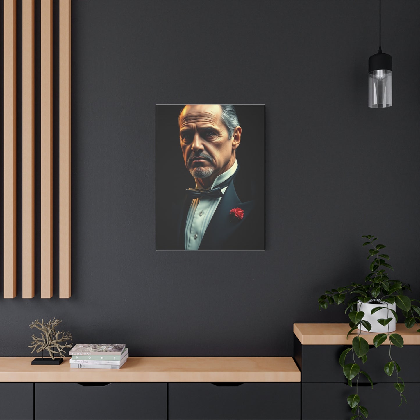 Mafioso Majesty Canvas Wall Art & Canvas Print