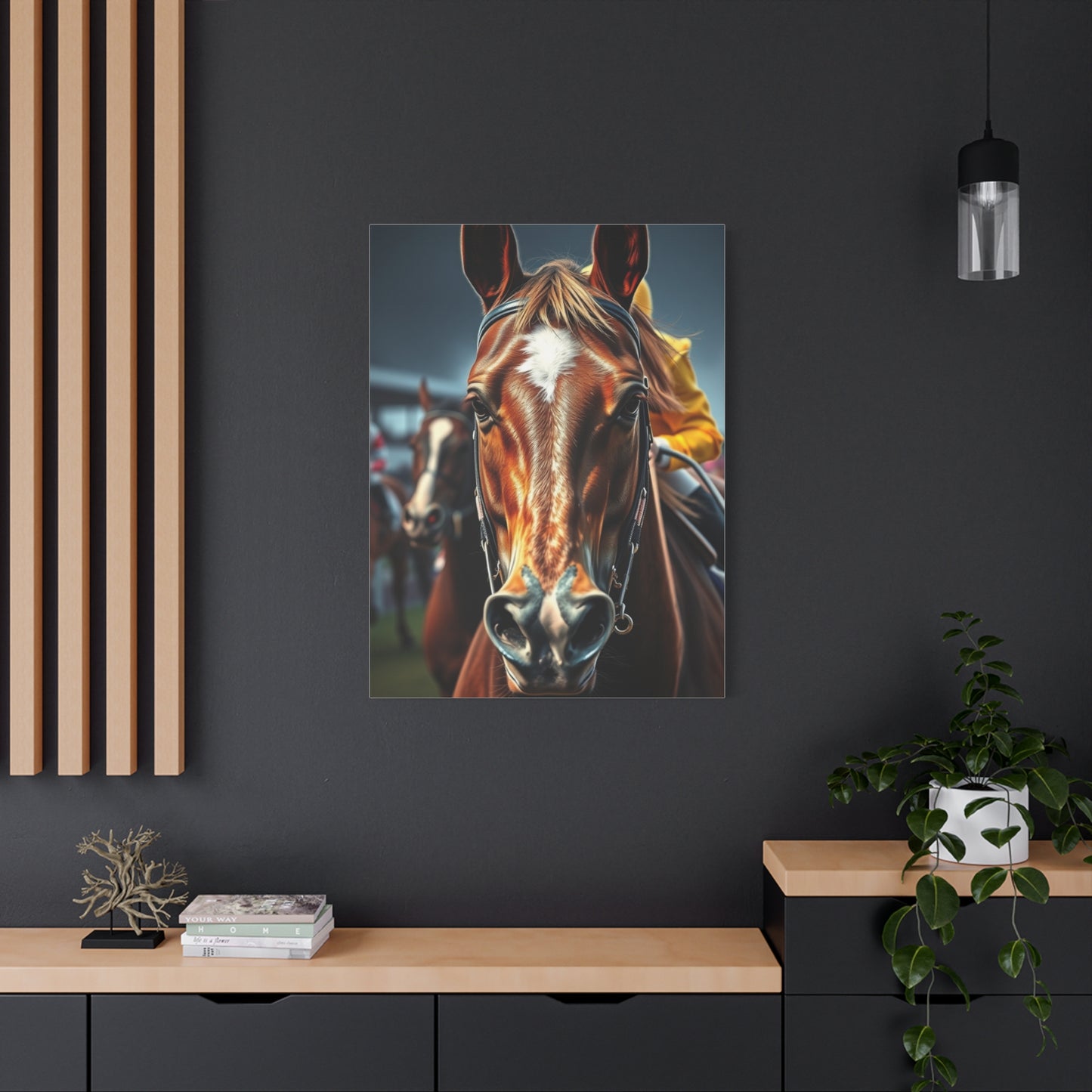 Vision Horse Racing Art Art Wall Art & Canvas Print