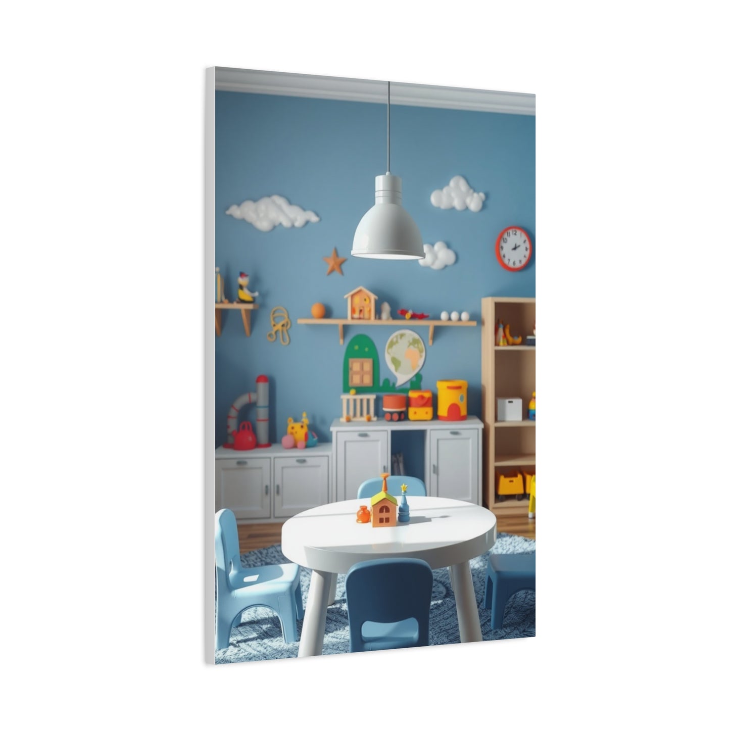 Supreme Kids Playroom Art Collection Wall Art & Canvas Print