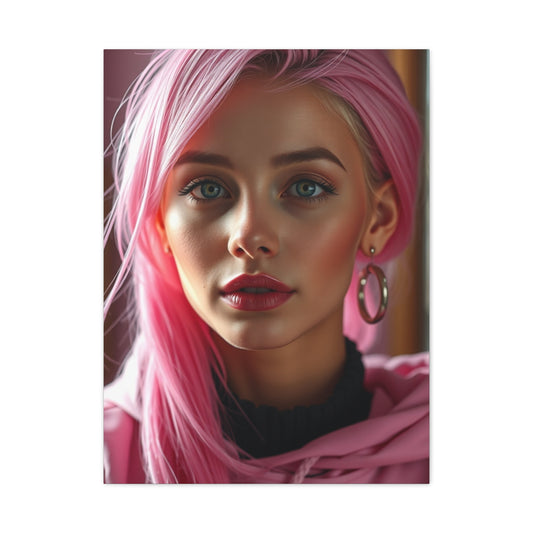 Magenta Harmony Wall Artwork Wall Art & Canvas Print