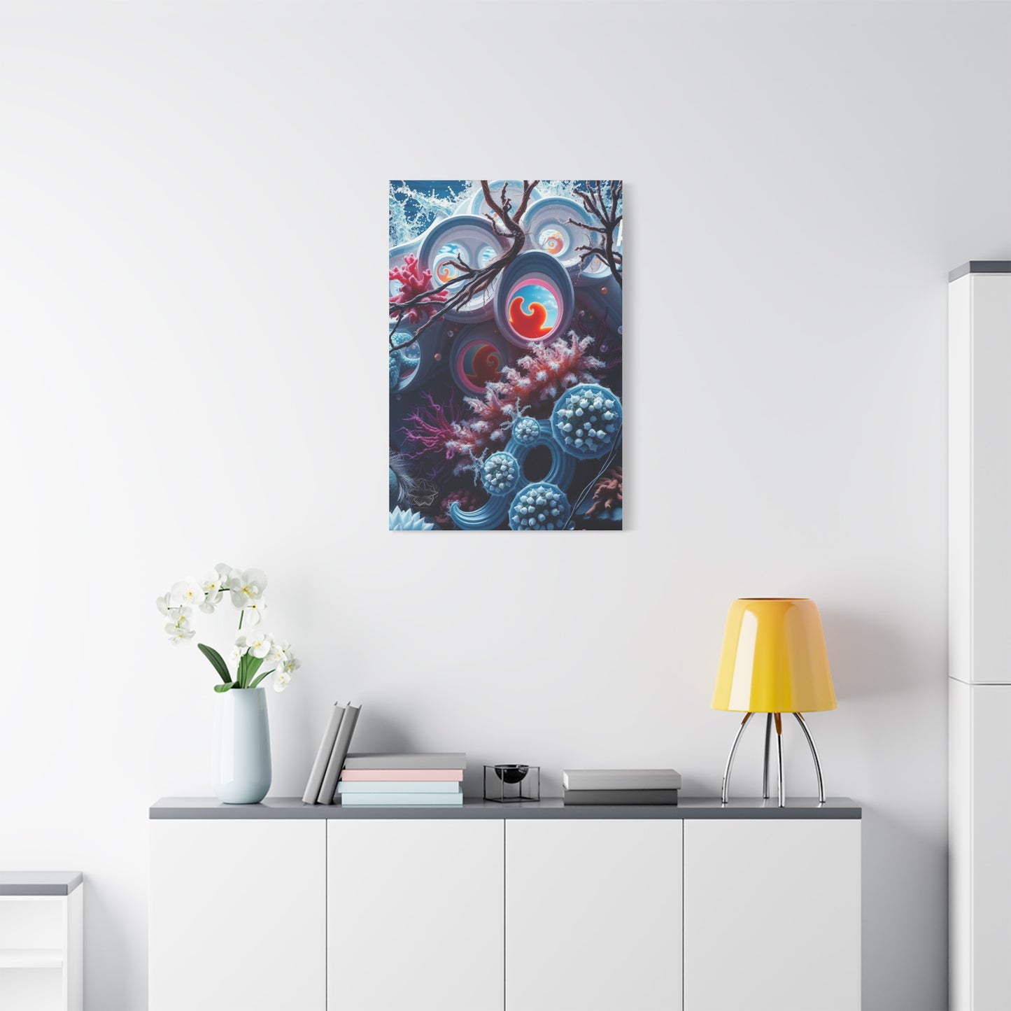 Luminous Lagoon Tableau Wall Art & Canvas Print
