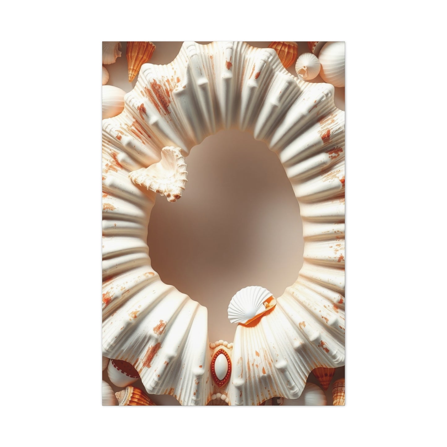 Vision Sea Shell Art Art Wall Art & Canvas Print