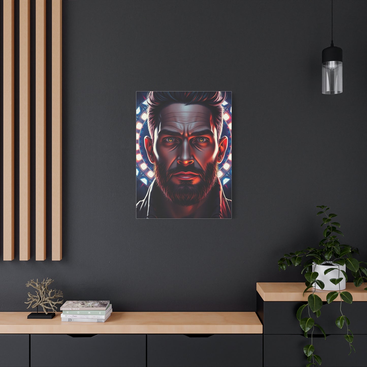 Regal Masculine Canvas Wall Art & Canvas Print