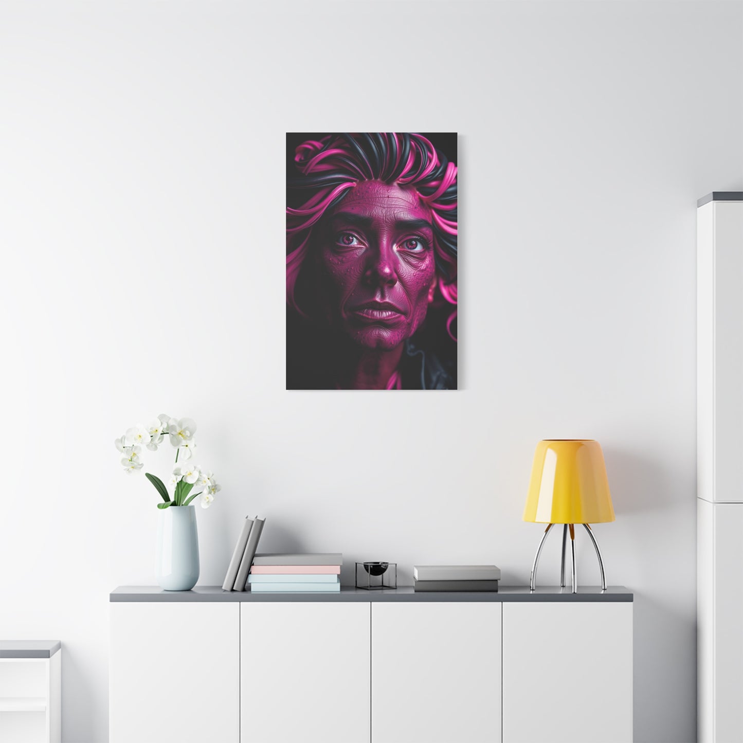 Elite Black & Pink Art Vision Wall Art & Canvas Print