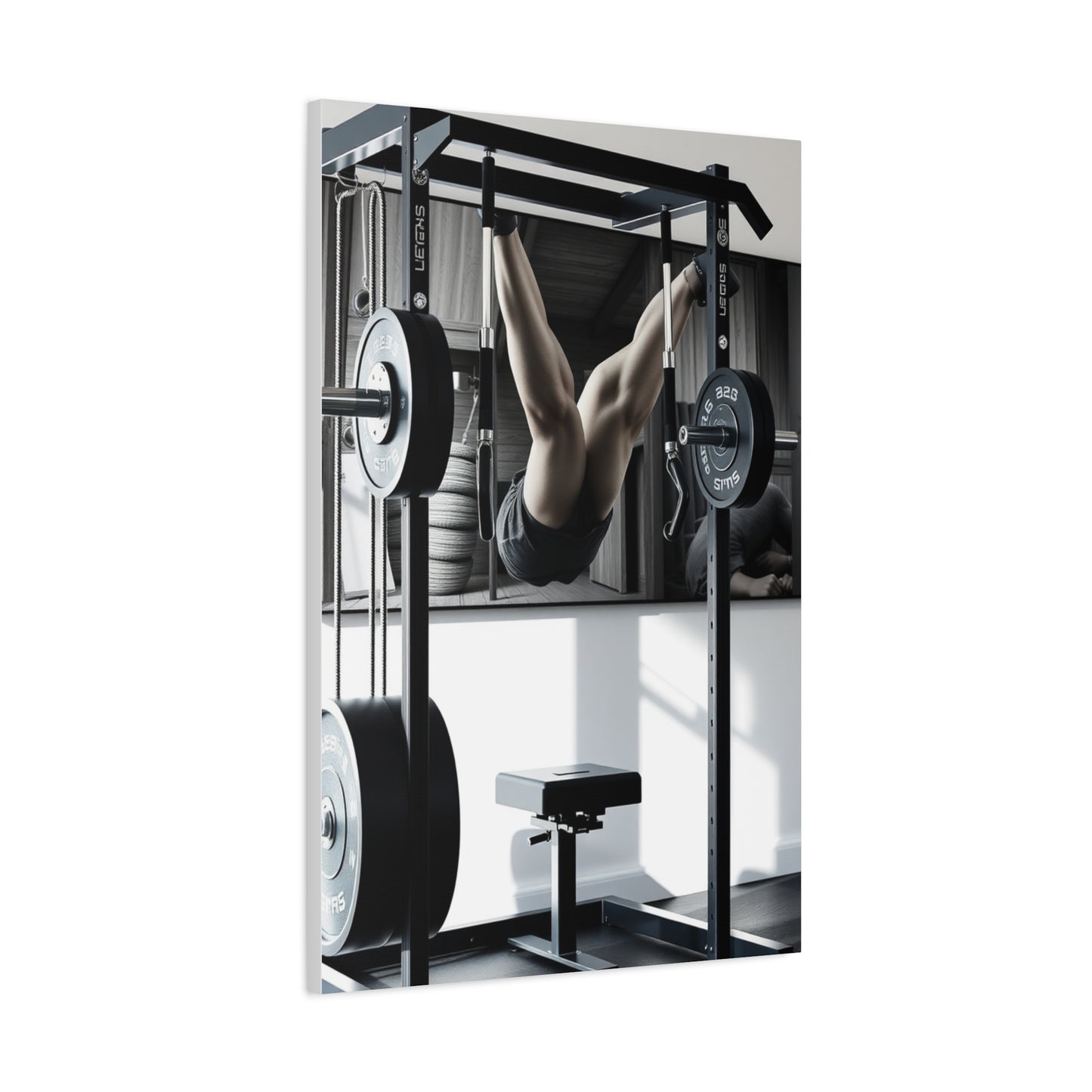 Sophisticated Workout Artistry Wall Art & Canvas Print