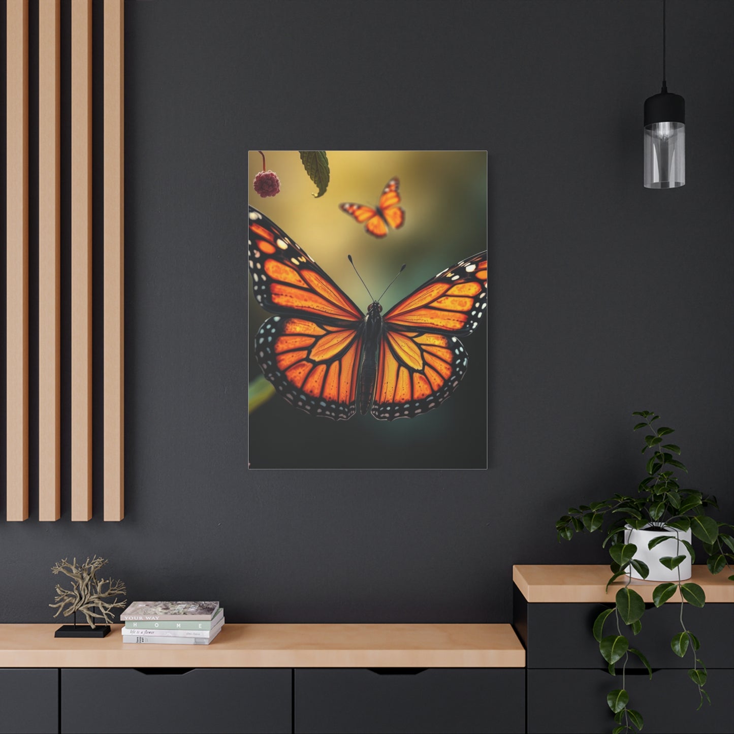 Monarch Butterflies Art Refined Canvas Wall Art & Canvas Print