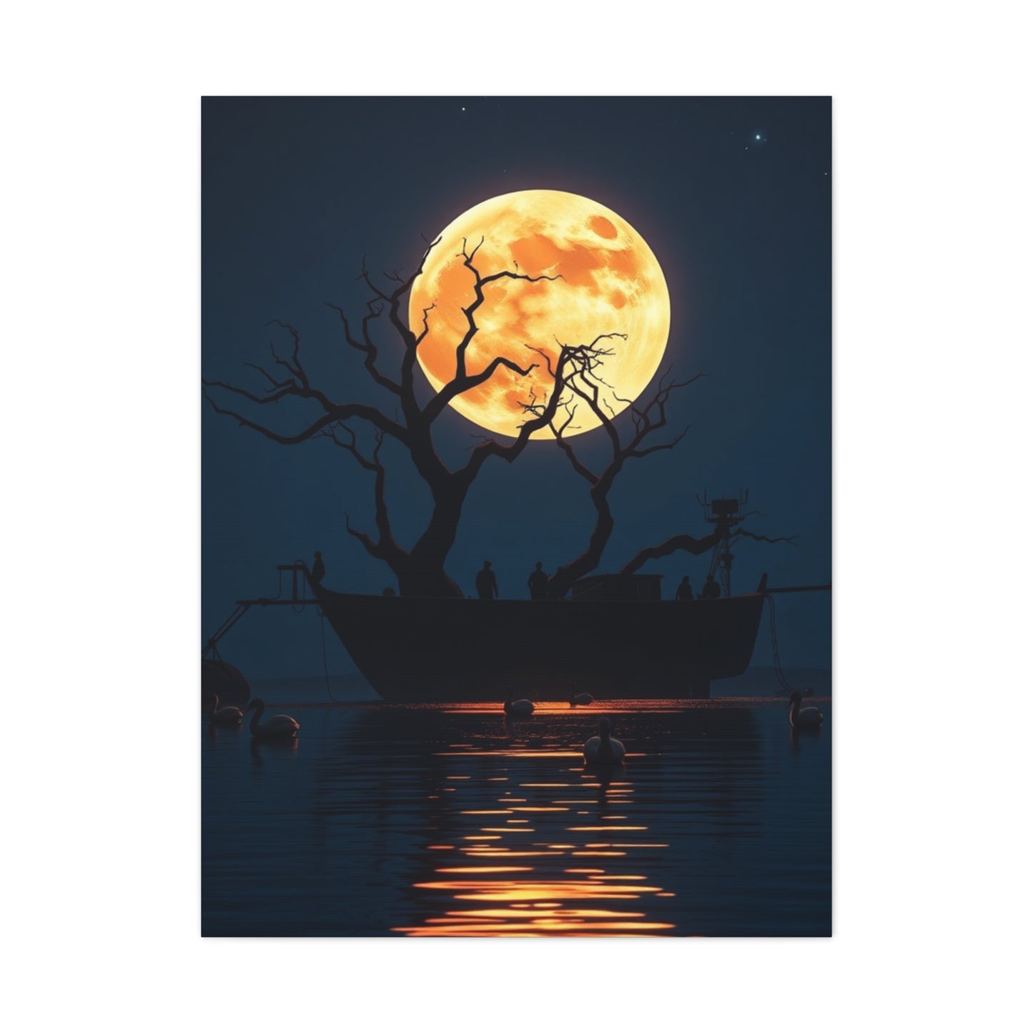 Supreme Full Moon Art Collection Wall Art & Canvas Print