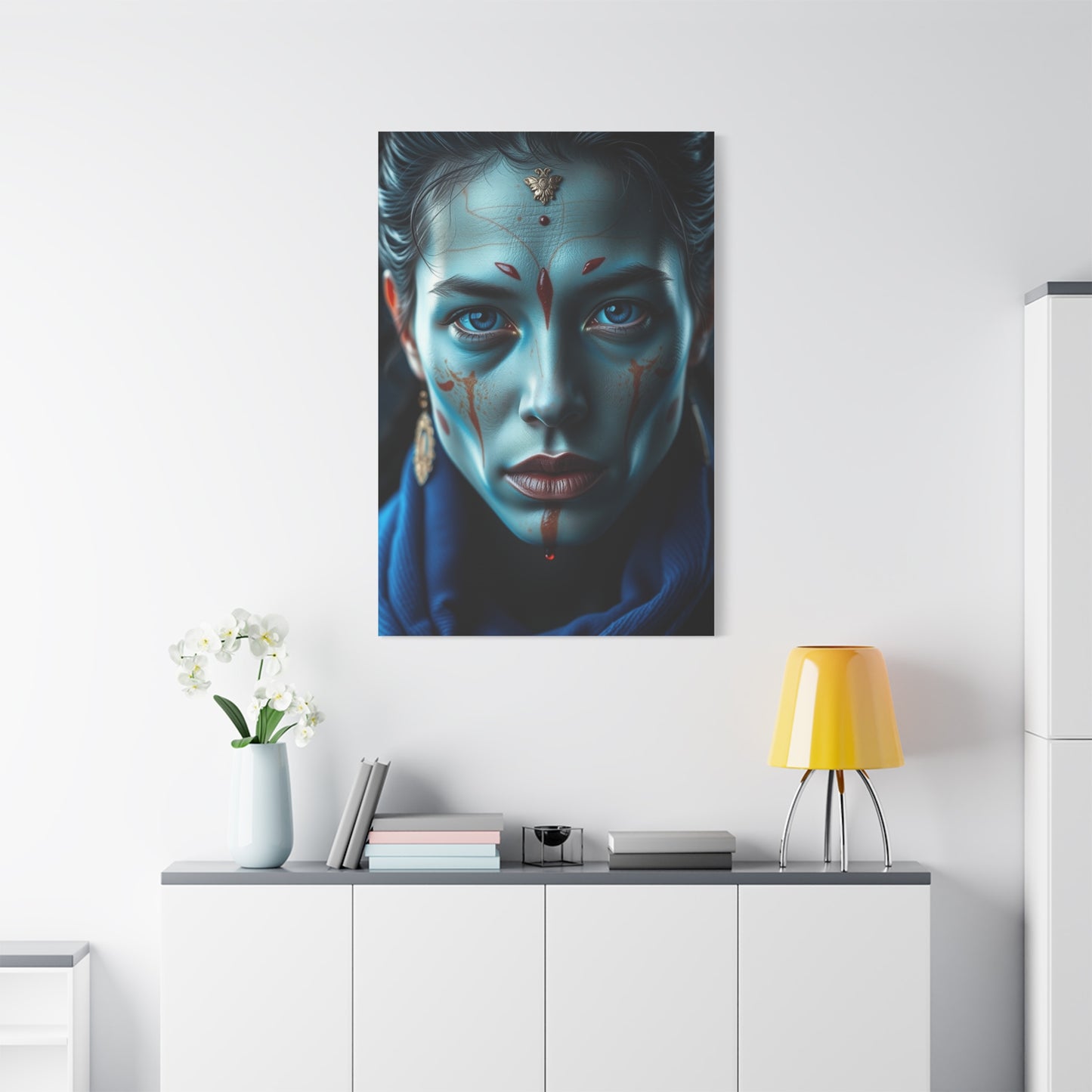 Prussian Depths Canvas Wall Art & Canvas Print