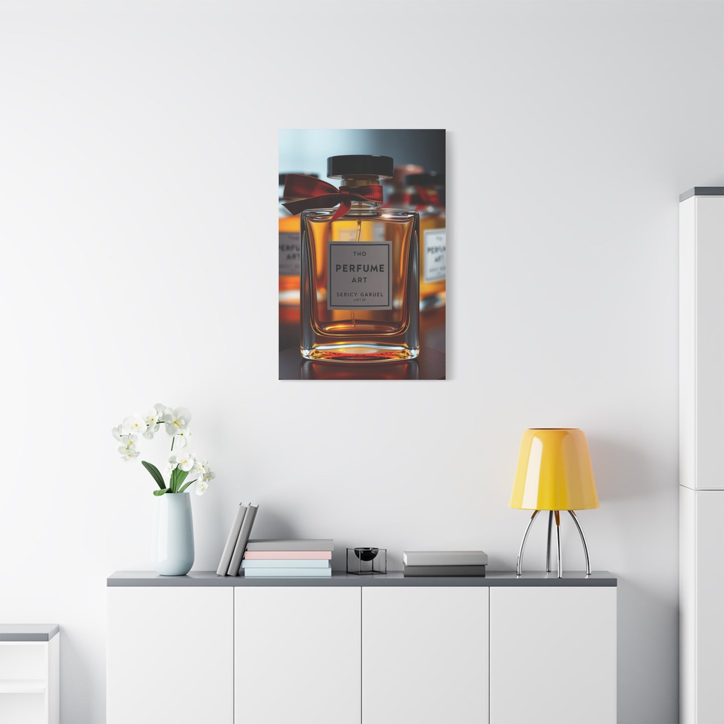 Vision Perfume Bottle Art Art Wall Art & Canvas Print