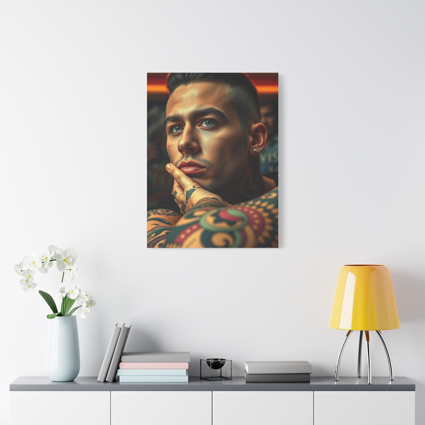 Tattoo Parlor Art Refined Canvas Wall Art & Canvas Print