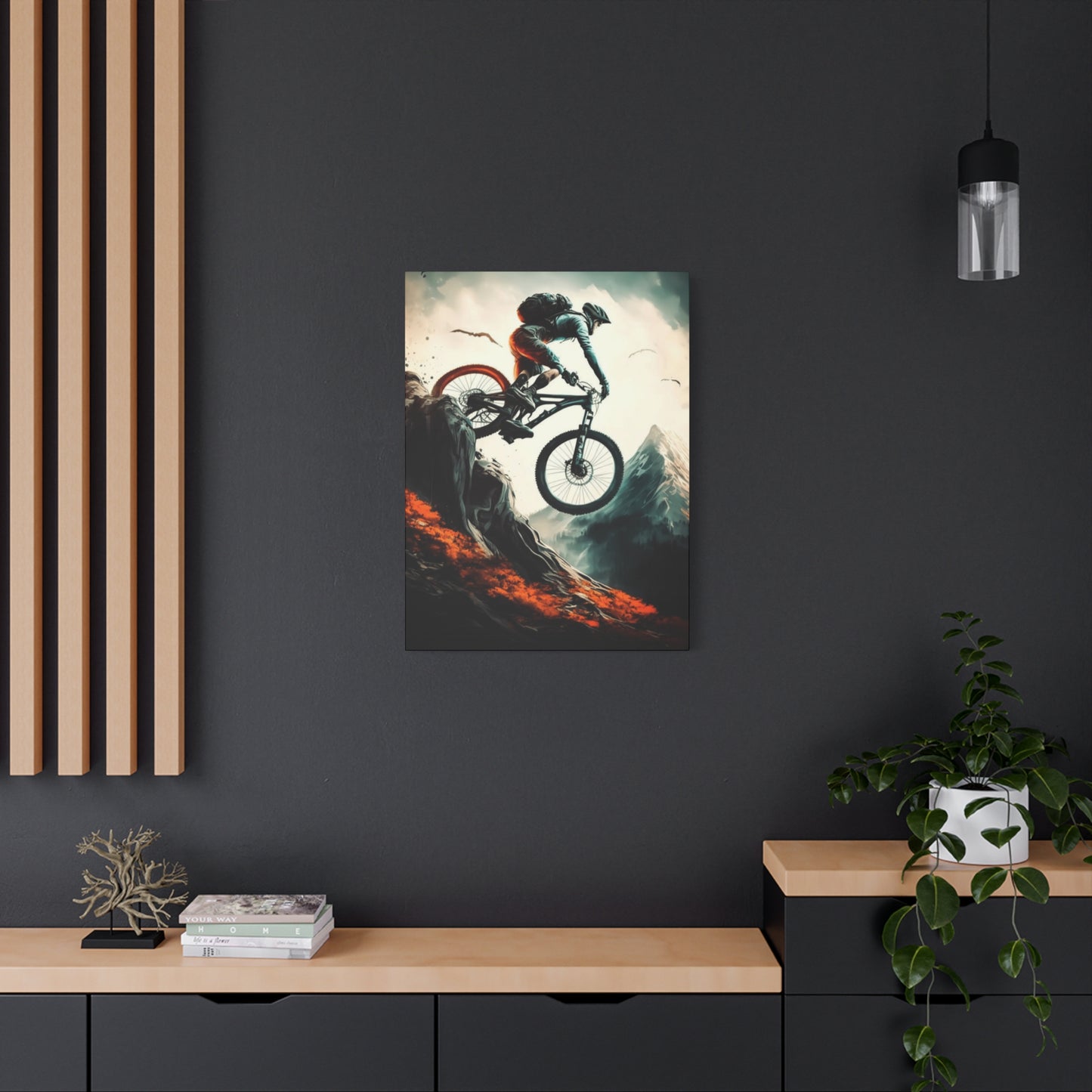 Dangerous Bicycle Ride Wall Art & Canvas Prints