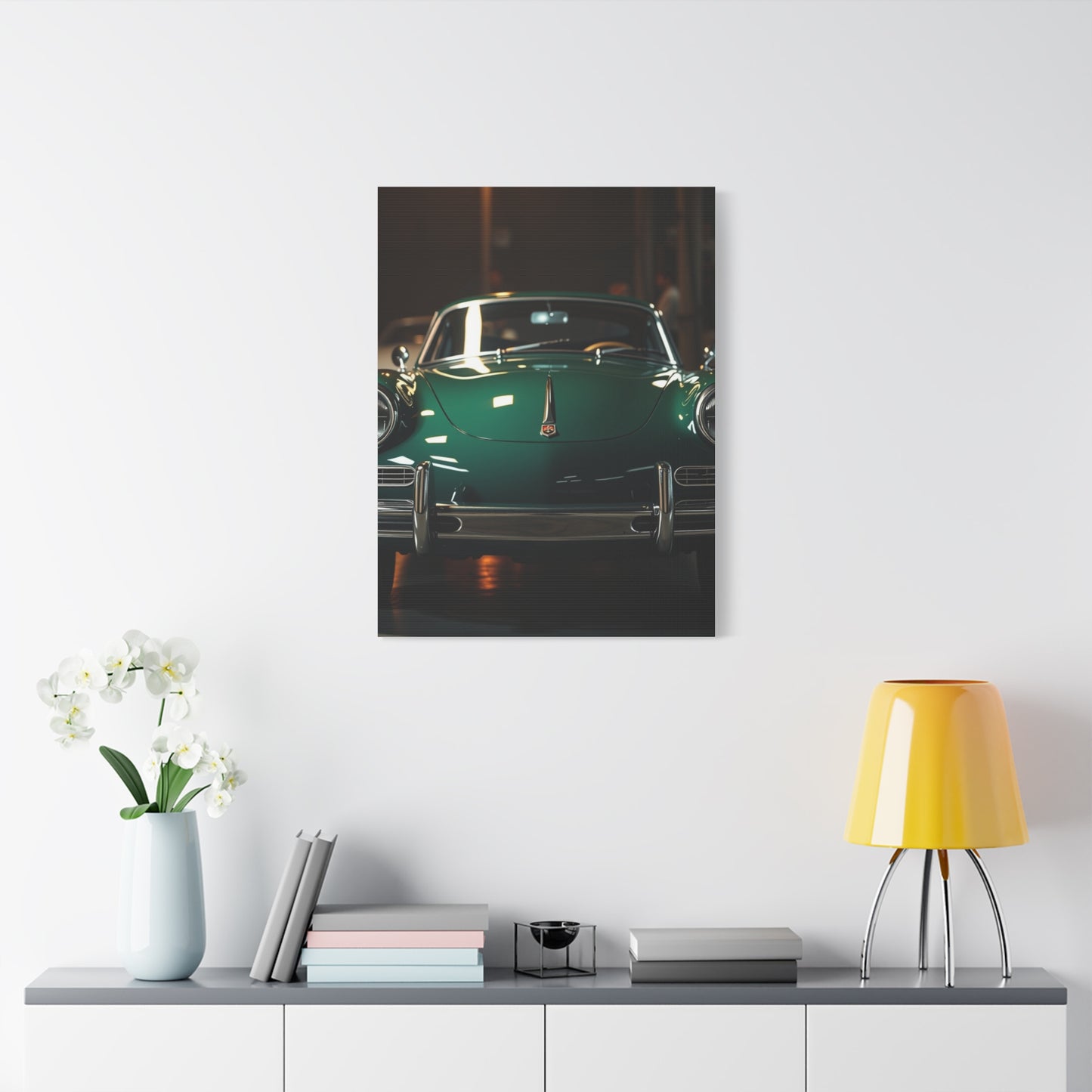 Refined Retro Roadway Wall Art & Canvas Print