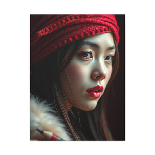 Vermilion Allure Artwork Wall Art & Canvas Print