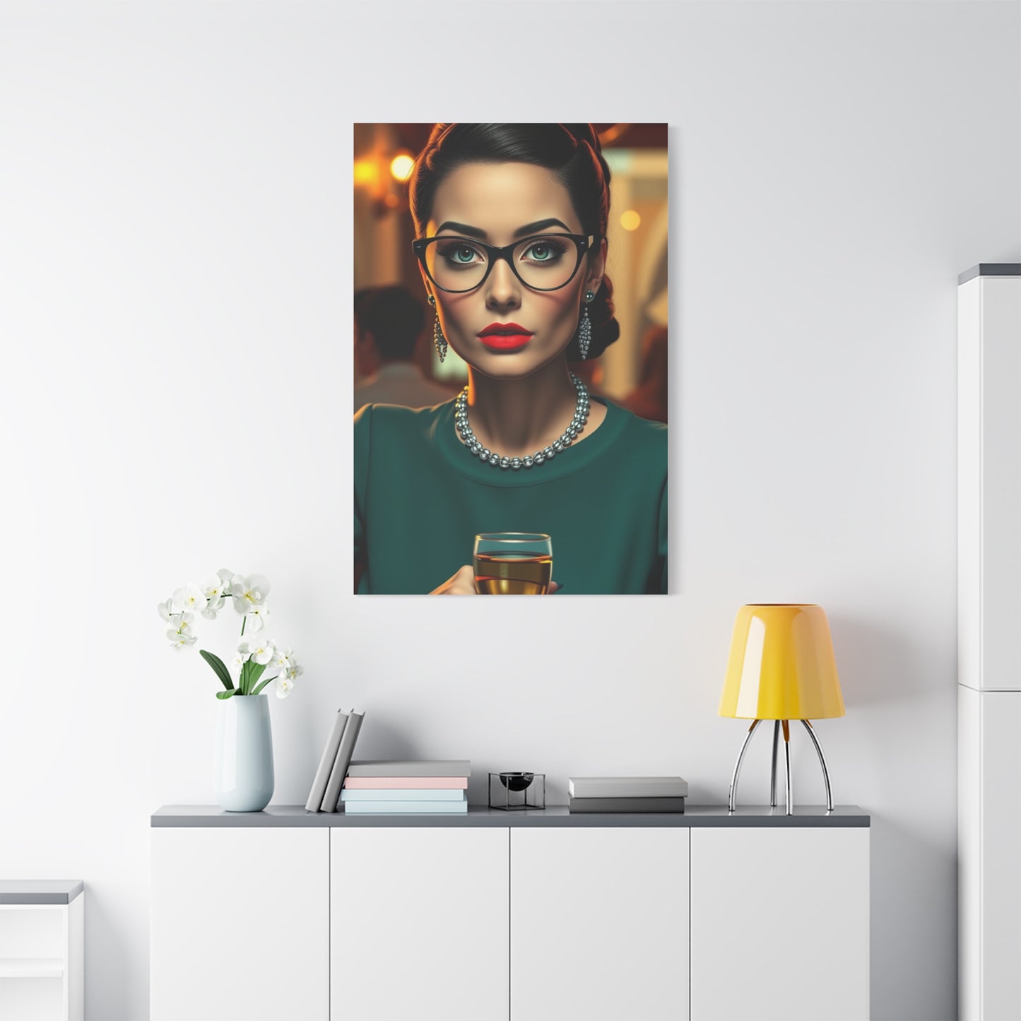 Breakfast At Tiffany’s Characters Art Refined Canvas Wall Art & Canvas Print
