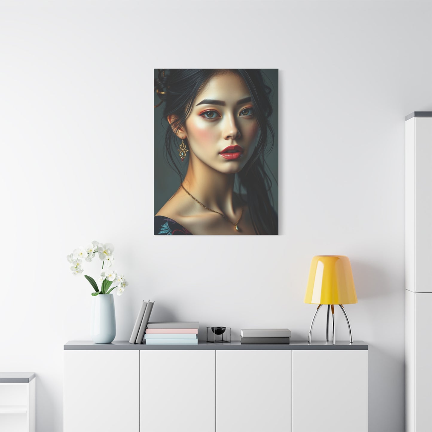 Mystical Nymph Painting Wall Art & Canvas Print