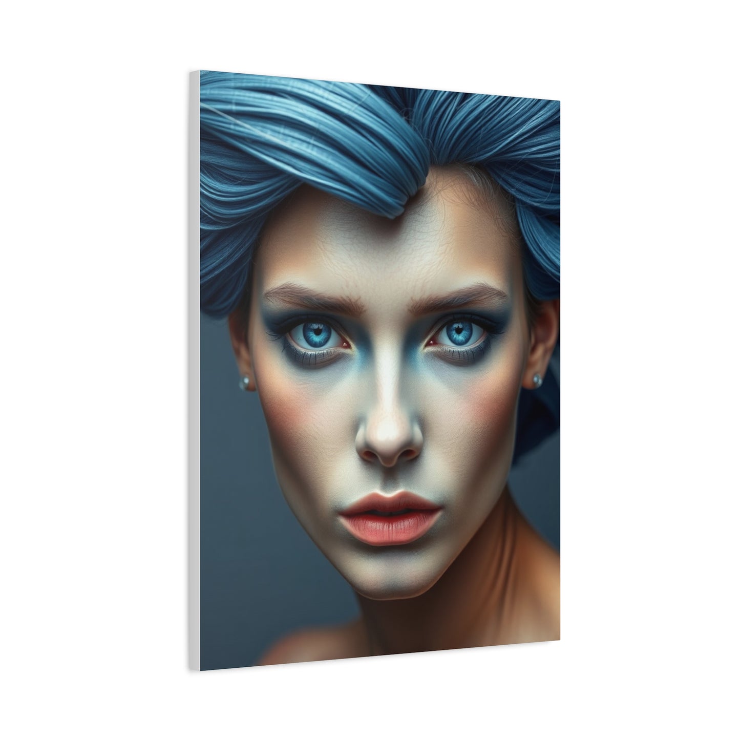 Blue & Gray Art Refined Canvas Wall Art & Canvas Print