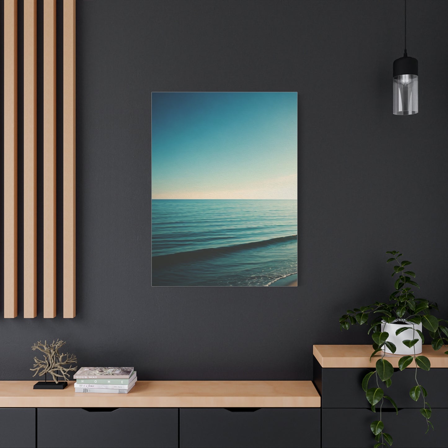 Gentle Ocean Wave Serenity Wall Art & Canvas Prints
