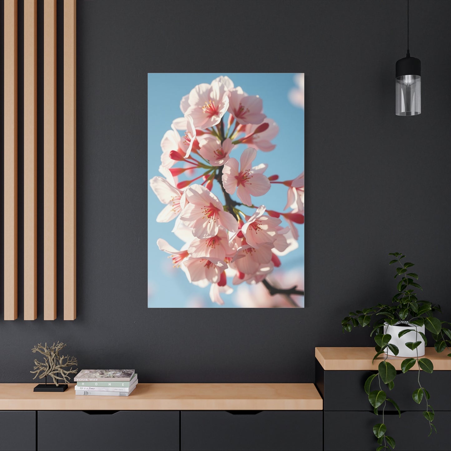 Sakura Elegance Canvas Wall Art & Canvas Print