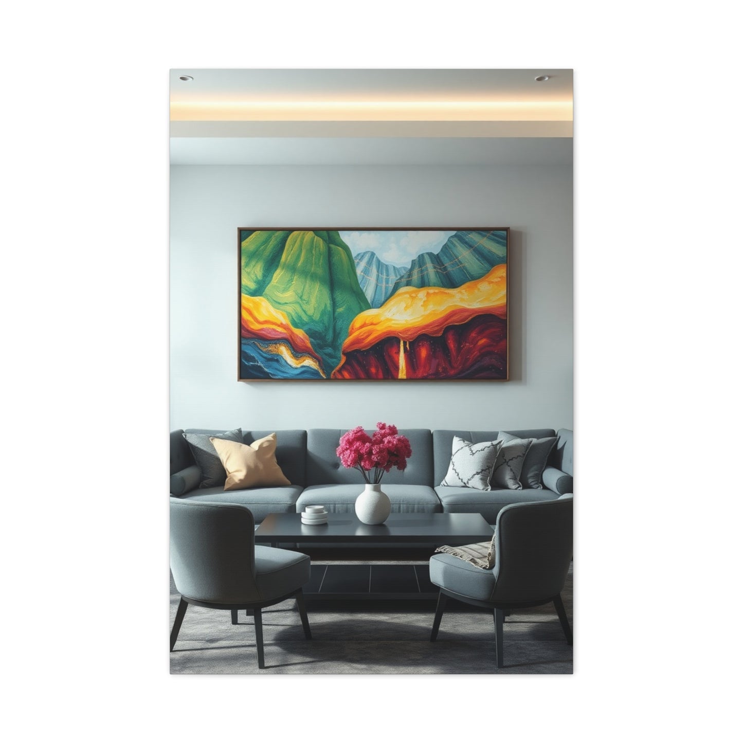 Opulent Salon Masterpiece Wall Art & Canvas Print