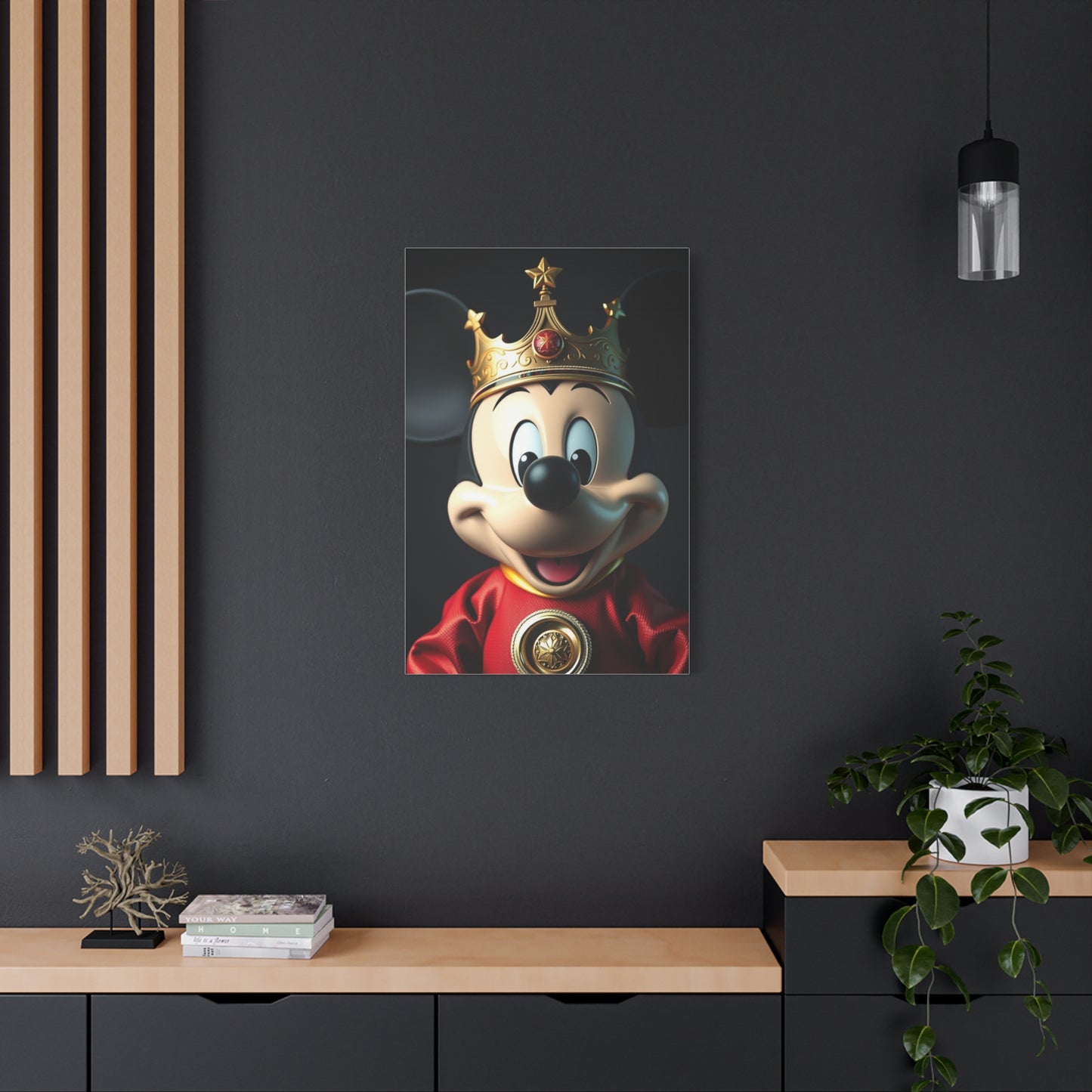 Mickey Distinction Piece Wall Art & Canvas Print