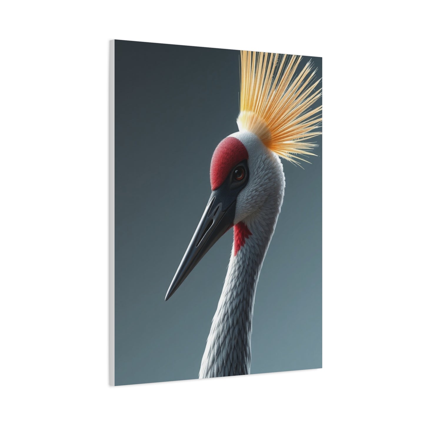 Crane Bird Art Luxury Canvas Wall Art & Canvas Print