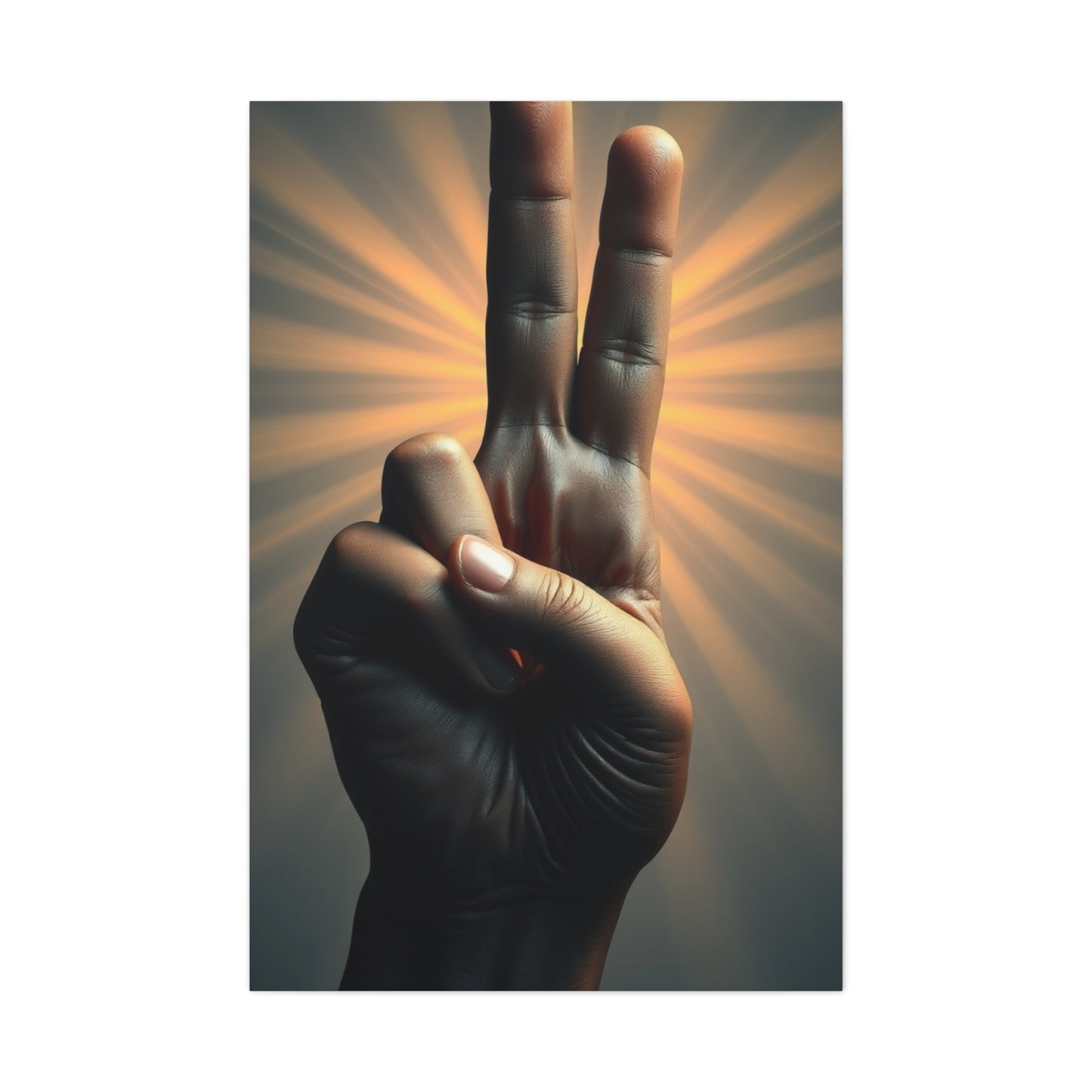 Supreme Peace Sign Art Collection Wall Art & Canvas Print