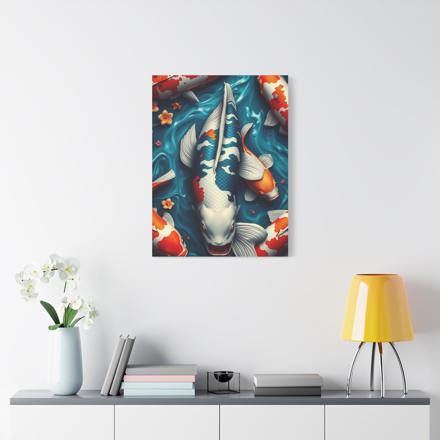 Koi Fish Art Refined Canvas Wall Art & Canvas Print