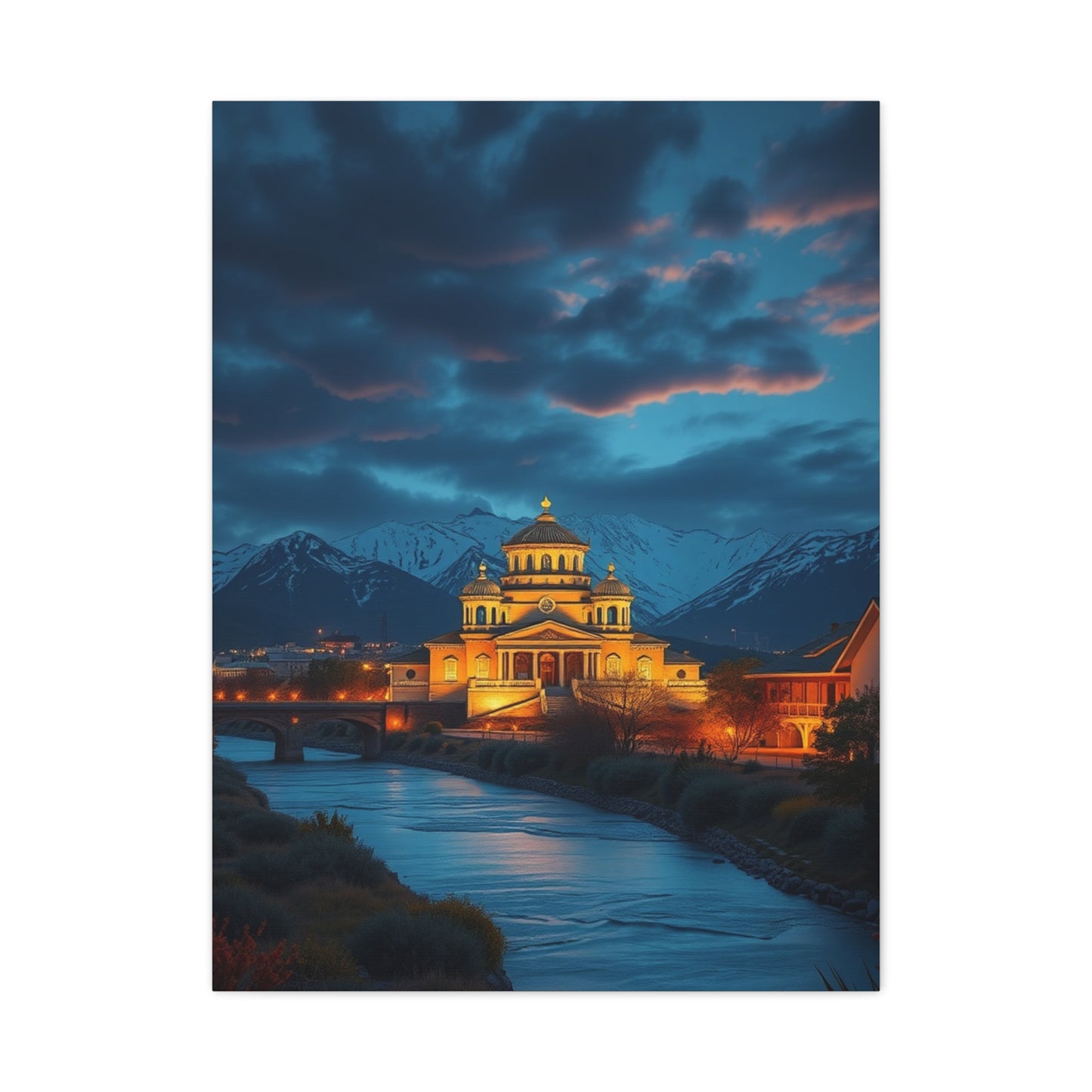 Regal Terrain Portraiture Wall Art & Canvas Print