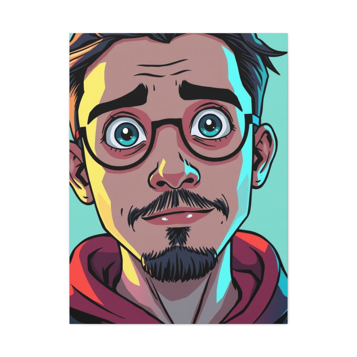 Chic Animated Masterpiece Wall Art & Canvas Print