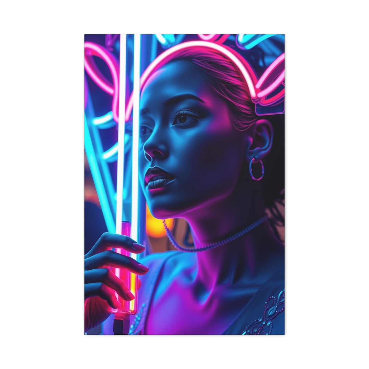 Enlightened Vividness Canvas Wall Art & Canvas Print