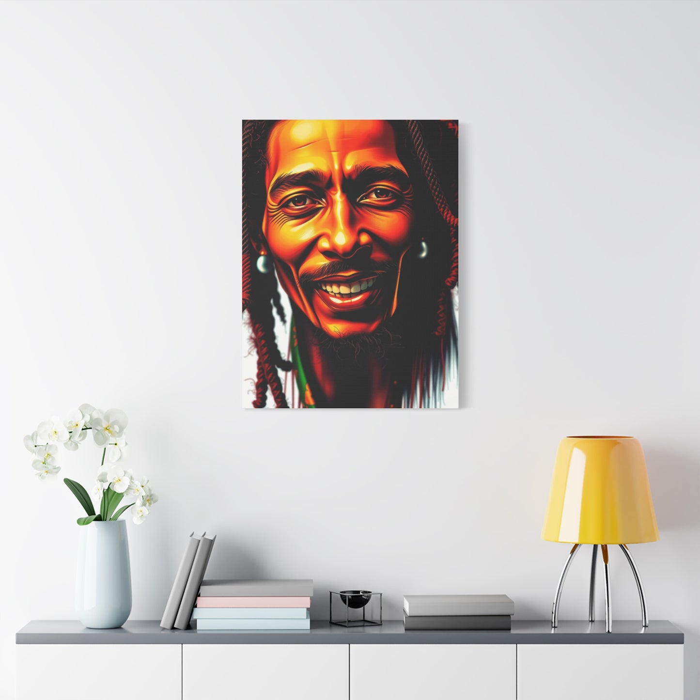 Ethereal Rhythm Portrait Wall Art & Canvas Print