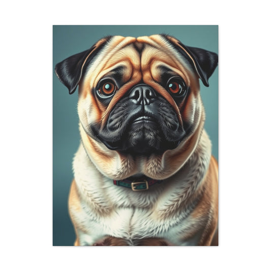 Pug Art Refined Canvas Wall Art & Canvas Print