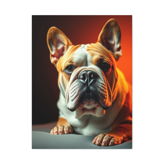 Supreme Bulldog Art Collection Wall Art & Canvas Print